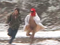 露出狂の○年○○『雪山で素っ裸に縛られ車内で○○』-2