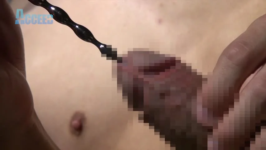 Orgasm 大人気モデル【酒井智輝】初挑戦の尿道プレイ-9