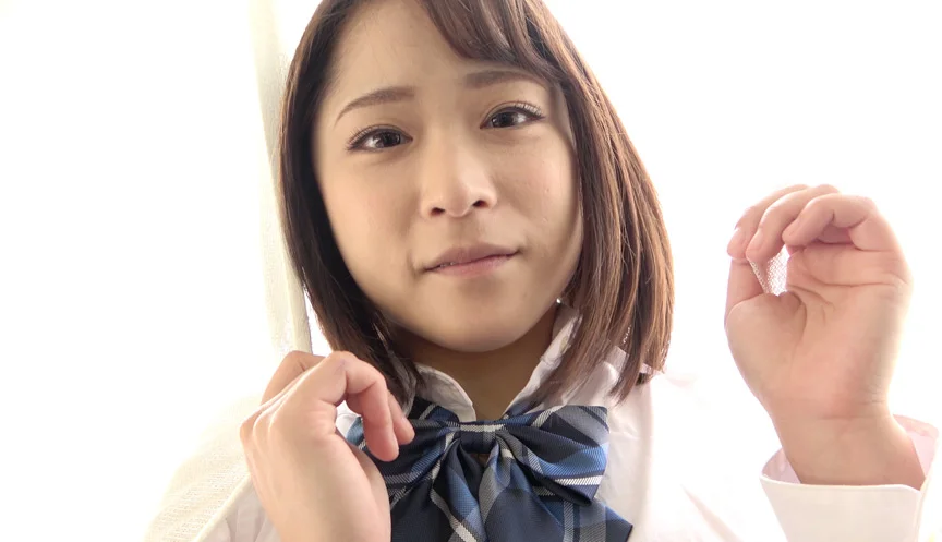 天希ユリナちゃんの制服で乳首くすぐりマッサージ！-2