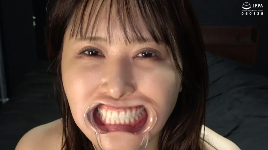 「【歯フェチ】敏感美女の綺麗な歯観察プレイ」清巳れの-2