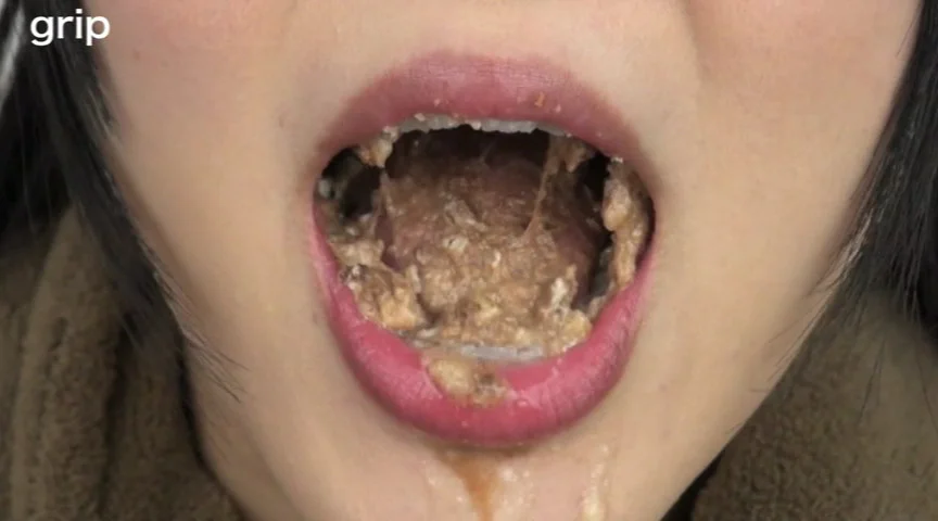 クチャ噛み咀嚼クッキング 吉村杏菜-11