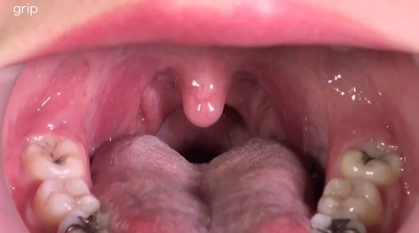63ミリ長舌姫の口腔と特濃唾液の顔舐め-9
