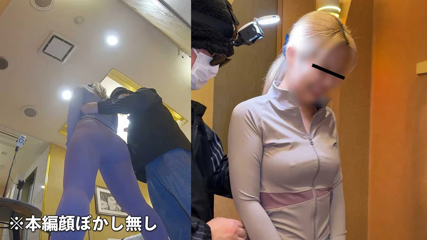 金髪ギャルの爆笑立ちくすぐりとおっぱいさらけ出し弄り-3