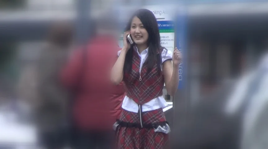 極エロ・ワンボックスカーで羞恥心大崩壊！／わかな-1