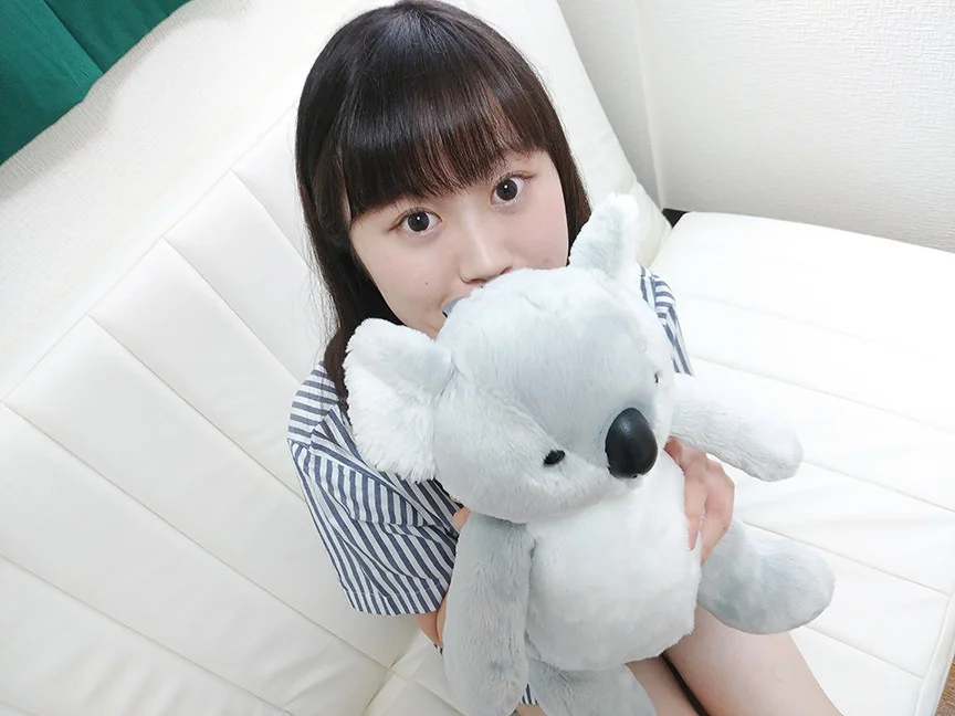 マスク着用を条件に撮影を了承してくれた みどりちゃん-10
