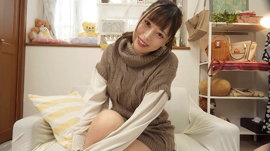 自撮り語り掛け騎乗位ディルドオナニー未来-1