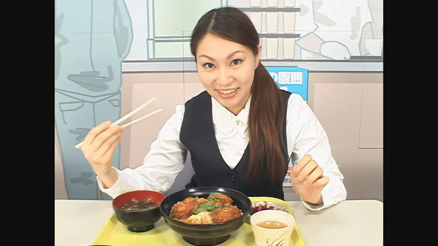 【AIリマスター版】お食事中に顔射して食ザー-4