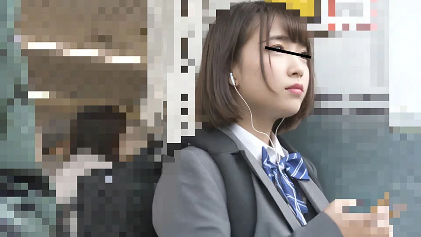 無断猥褻触ったもの勝ち！制服娘電車内痴○＃1-7