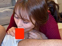 変態巨乳OLの即尺ごっくんフェラ！