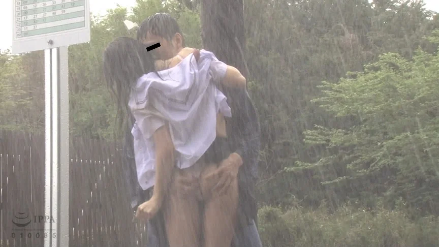 びしょ濡れ女●●生雨宿り4 麻衣-3