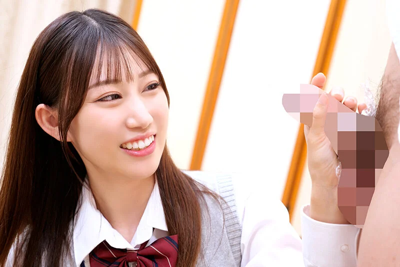 男女の友情は成立するのか！？女子校生限定！ ラップ1枚隔てて男友達チ○ポに素股体験させちゃいました♪ 春乃るる-4