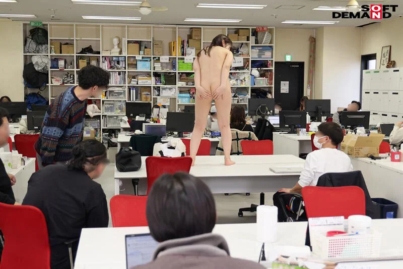 SOD女子社員 中途2年目衣装担当 佐竹。このたび初AV出演！！その後、即全裸業務いたしました。 佐竹夏帆-7