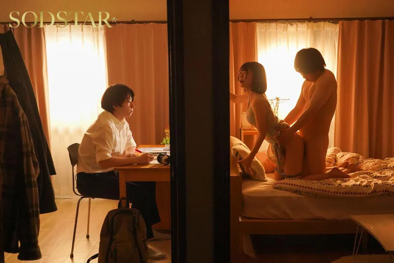 もう何年も会話してない化粧っ気ない姉がチャラ男に無理やりヤラれているのを見て、なぜか寝盗られた気持ちになりトラウマ勃起が止まらなくなった 宮島めい-7
