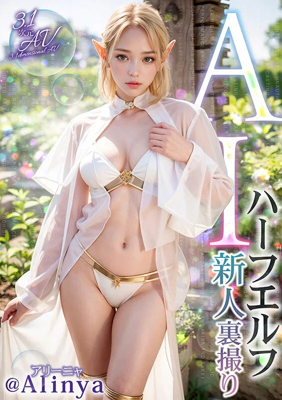 【3.1次元】AIハーフエルフ 新人裏撮り @Alinya（アリーニャ）-1