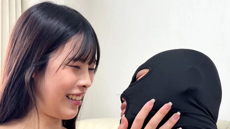 長舌で艶っぽいななみちゃんがM男に濃厚キス-4
