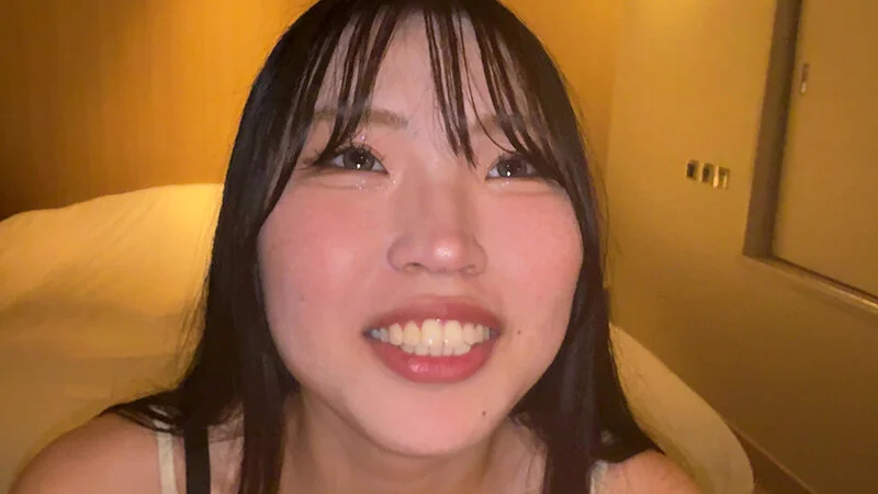 【個人撮影】七藤優亜 初喉チンコ触り＆超長舌を開口器で観察-7