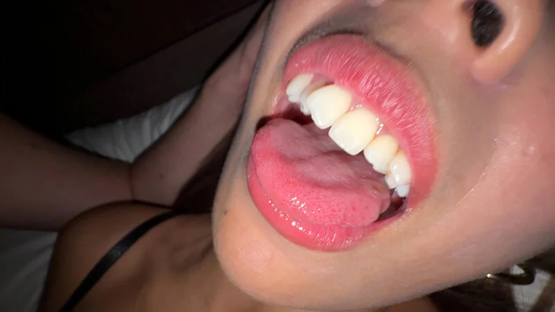 【個人撮影】若菜めありのハメ撮り風 Dキス＆口臭嗅ぎ-5