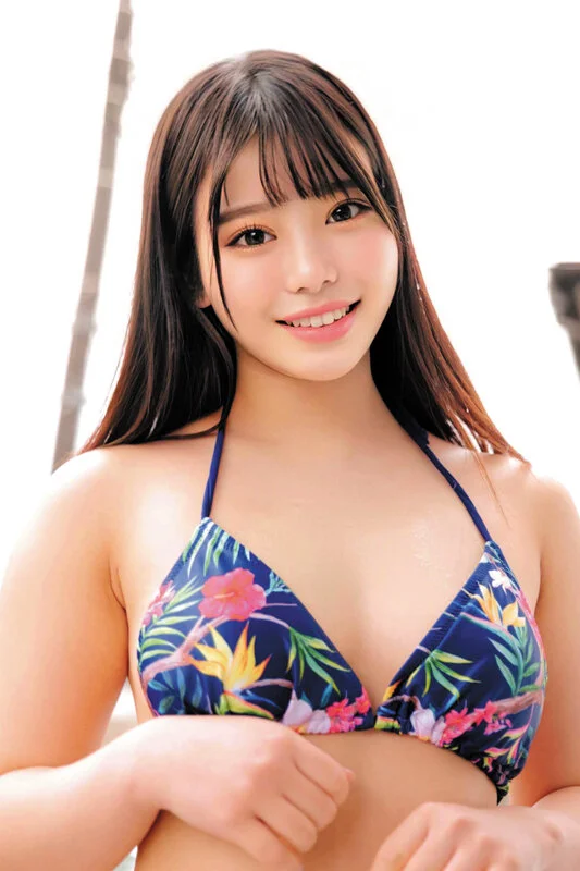 真夏の素人水着ギャル祭り！素股オイルマッサージでカチカチち○ぽがアソコに擦れて赤面発情！かすみもあ-2