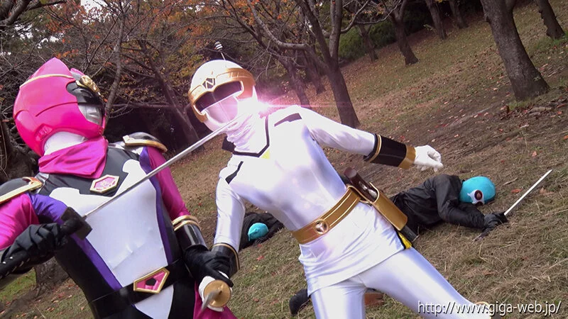 スーパーヒロイン危機一髪！！Vol.97 光忍戦隊シノビンジャー シノビホワイト 上白美央-7