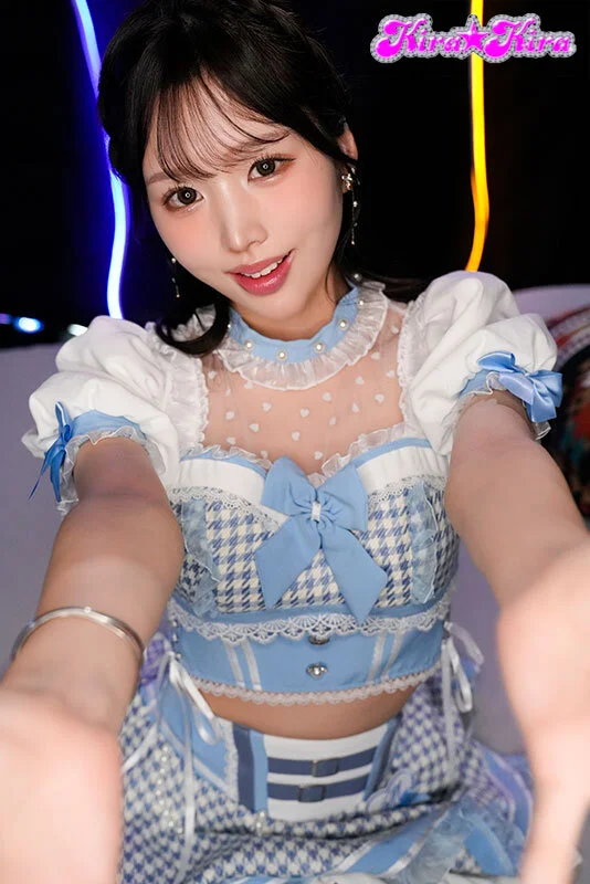 エグいファンサしてくれるメロがりギャルドル舐めじゃくりフェラで顔面ザーメンシャワーオフパコ撮影会 新井リマ-1