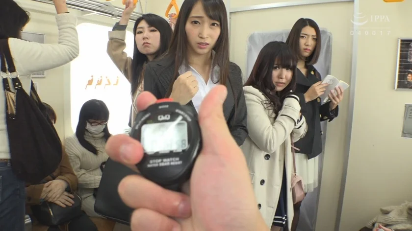 時間を停止できるストップウォッチを手に入れた僕は、朝の女性専用車両に乗車してヤリたい放題に中出ししてみた。-1