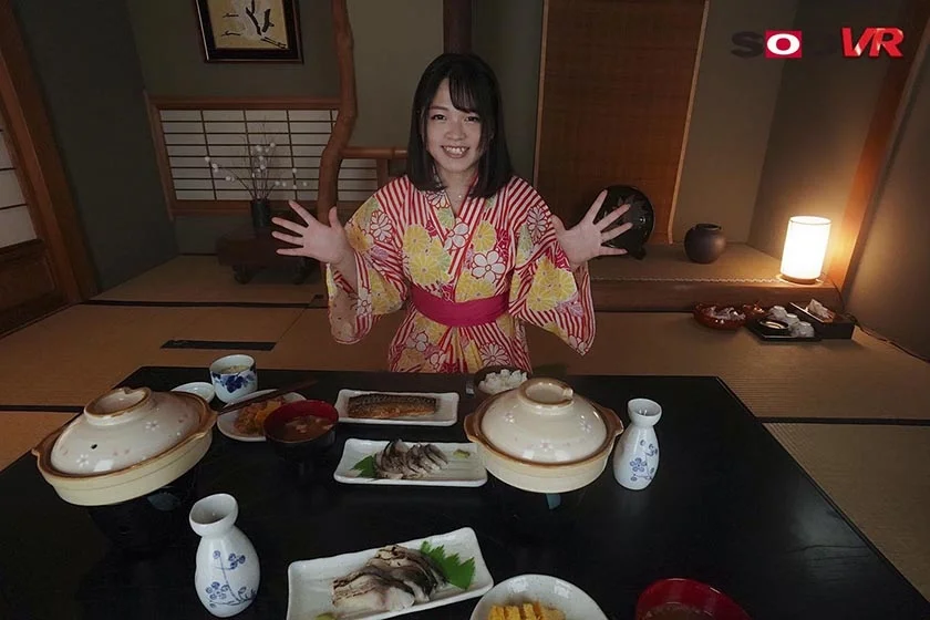【VR】「母乳が出るから恥ずかしい…」上司の妻あずみさん(27)と1泊2日の温泉不倫旅行 鈴原あずみ-8