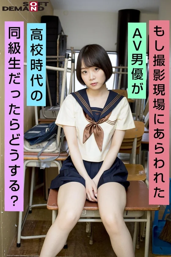 もし撮影現場にあらわれたAV男優が高校時代の同級生だったらどうする？ 渡辺まお-1