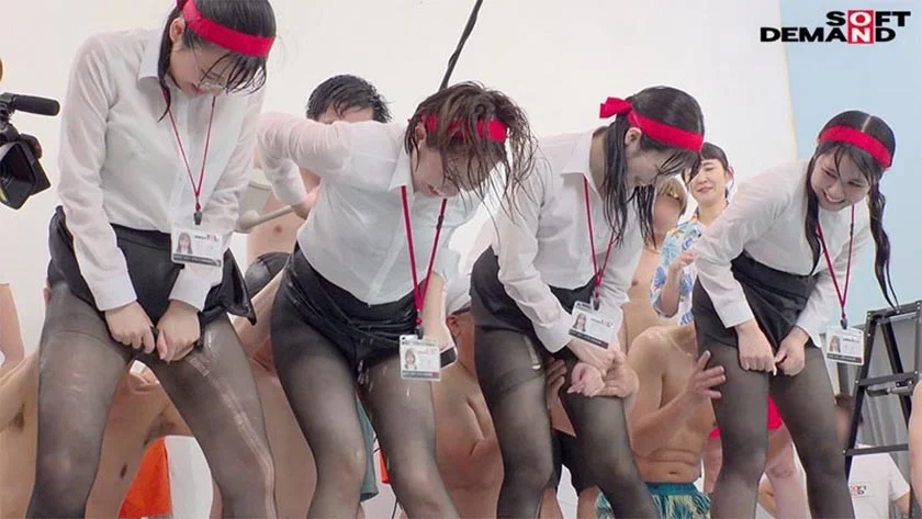 SOD女子社員 水泳大会2024 水！汗！愛液！ザ～汁！！で全身ビチョ濡れウェット！爽やかな熱さほとばしる水中ドスケベ羞恥競技5種目&SEX全員分 菱沼萌咲 吉井彩葉 管野弥 北村海智 酒巻十和美-3