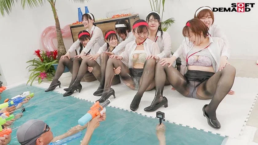 SOD女子社員 水泳大会2024特典付き完全版 水！汗！愛液！ザ～汁！！で全身ビチョ濡れウェット！爽やかな熱さほとばしる水中ドスケベ羞恥競技7種目&SEX全員分 菱沼萌咲 吉井彩葉 管野弥 北村海智 酒巻十和美-4