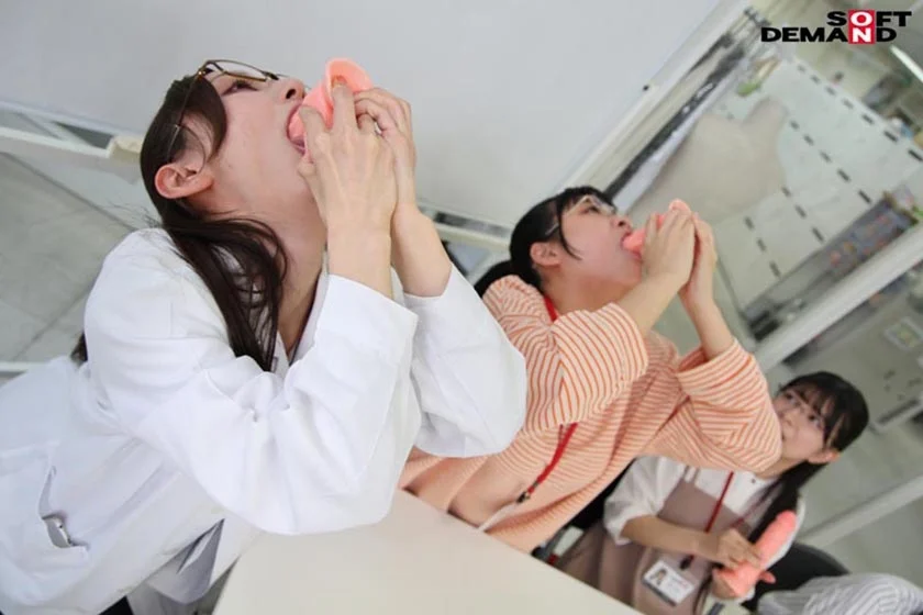 「イラマ汁はなぜ湧き出るのか？」SOD女子社員5名 イラマチオ刺激によるヌルネバどろり絶頂のど潮研究 SOD性科学ラボREPORT 20 宇田川透花 清水莉羽 久保田湊琴 梶尾羽歌 吉井彩葉-1