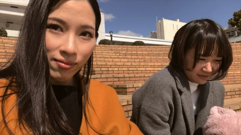 関西在住の女の子が友達と2人揃ってAV出演 二宮和香 橋下まこ 舞園にこ 小鳥遊まゆ-1