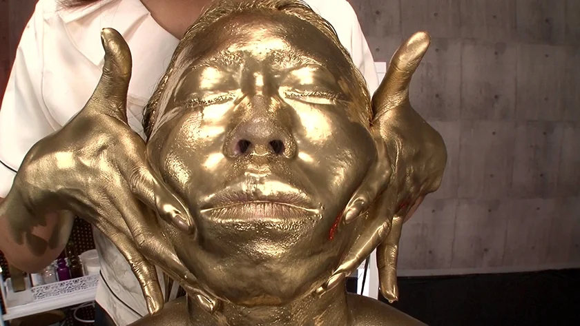 金粉WAMエステサロン セレブ妻黄金アクメフルコース 奏はる 天野玲-10