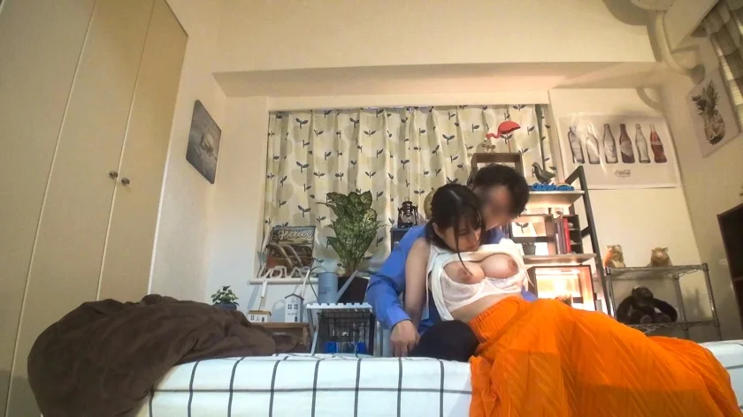 百戦錬磨のナンパ師のヤリ部屋で、連れ込みSEX隠し撮り 260 デートの帰りに口説いて連れ込んだ巨乳娘！脱がすとハリがあってボリューミーで…抱き心地のいいむっちりボディに興奮して思わずガン突き！可愛らしい喘ぎ声と中イキする姿は隠しカメラで永久保存！-2