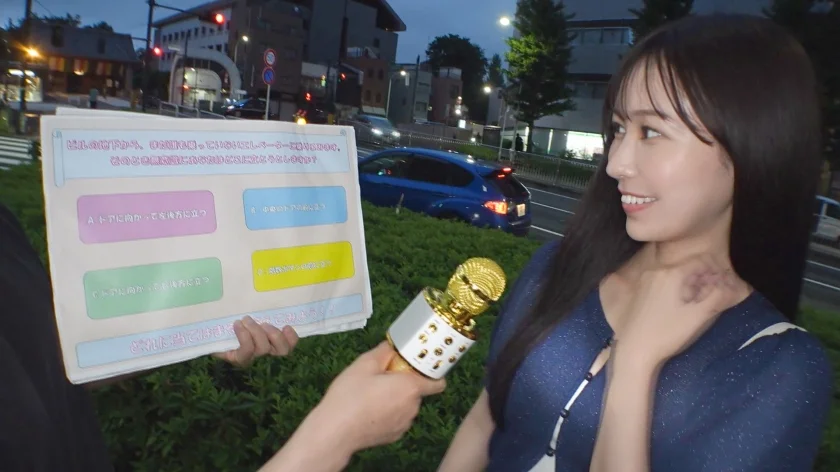 心理テストで街中ナンパ！上品な彼女の糸ひきオマ●コは良い意味でお下品！清楚なピアノの先生が見せた手コキでの手つきは鍵盤を叩くように繊細でした！ マジ軟派、初撮。 2215-1