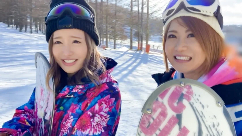 とろけるキスで鉄壁美少女のガードを溶かせ！！スレンダー巨乳（Hカップ）のスノボJDと彼に内緒でアツアツ浮気SEX！！！-2