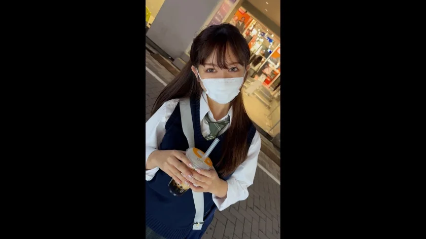 恵まれた体格を持つ陸上特待生の褐色女子に人生初めての中出し。-1