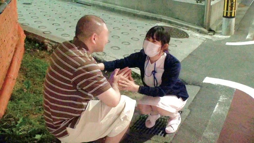 完全顔出しガチナンパ！とっても優しい天使みたいなナースさんに包茎インポ童貞3重苦男子のオナニーの介抱してもらいました！！かわいすぎる裸体にズル剥けフル勃起したち●ぽを白衣の奥にズブリ！金玉空になるまで何度も中に出しました！経験少なめ照れ屋ナース編-6