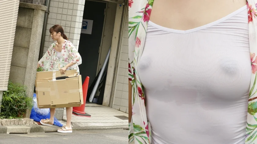 ノーブラ乳首ポッチで出歩く長身スレンダーJDに彼氏にバレないように連続中出ししたら痙攣イキしまくっちゃいました【モデル系/NTR】-1
