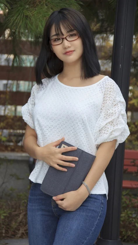 韓国で見つけた地味系美女 隠れ巨乳の勿体ない美女なのでお持ちかえりの即ハメ！！ 9人 4時間-7