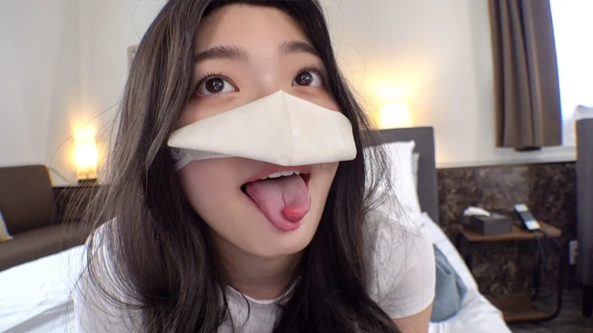 ス○バ店員 はるのちゃん 20歳 SNSでナンパした清楚で優しそうな天使系女の子が最高に気持ちいいスプリットタン女子大生のフェラで秒で男を虜にする激エロ小悪魔だった 素人ハメ撮り-7