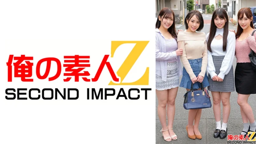 素人女子2人と童貞1人の夢の3Pハーレム生筆おろし みれい/しおり/ももね/ひめの