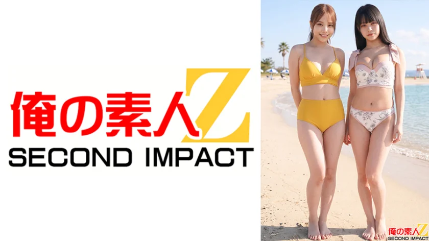 【素股】ぬるくちゅオイルマッサージでビーチ内においても国内においても1、2を争うえちえち素人水着女子大生がイキまくりの乱れまくり！ ひまり(20)とちか(21)