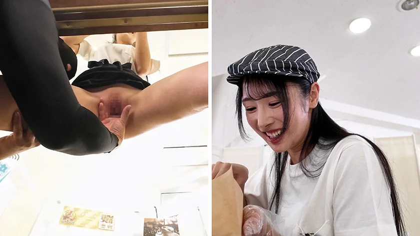 【配信限定】人気 AV 女優が挑戦！商業スペースでイカサレホットドッグ販売！ 小野坂ゆいか 望月つぼみ-6