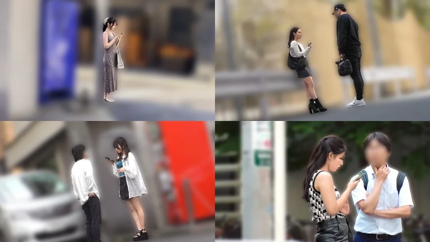 たちんぼ 夜の街に佇む美女に本気で交渉 Vol.4-1