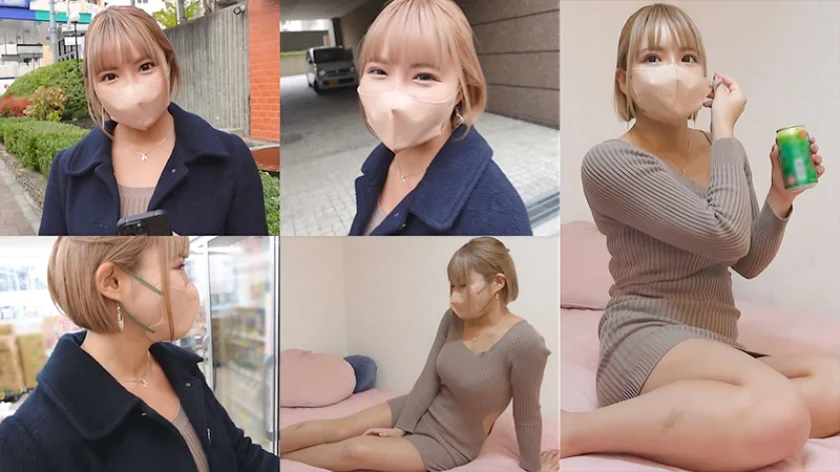 【フェロモンの爆発！】身体がスケベすぎる金髪美女！褐色Hカップにオナホ級の名器！【さら(24)】-1