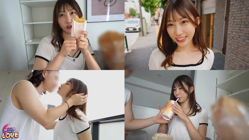 いちゃラブカップルのラブストーリー 巨乳彼女と朝起きて夜まで甘いお泊まり るる-2