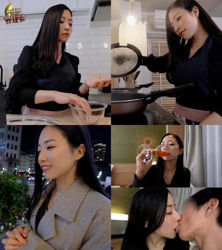 鼓膜から勃起させるウィスパーボイスと美巨乳スレンダーボディで男を堕とす妖艶人妻！大人の色気溢れるドスケベ淑女が自ら不倫中出し懇願！！ドえろいランジェリー姿で理性を飛ばし、裸エプロンで金玉空っぽになるまでシボり尽くす！w【みお/26歳/結婚2年目】-1
