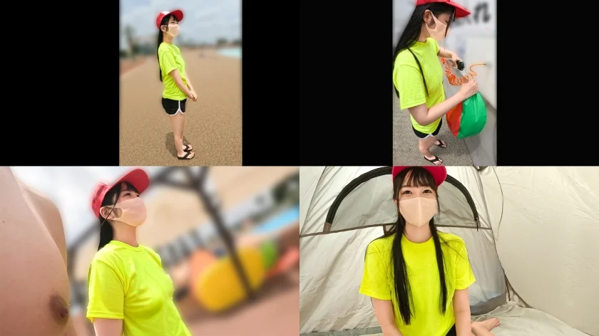 デカチン好きの桃尻水着娘は関東某大型レジャープールの監視員でした。みずほ-1
