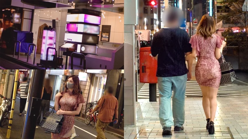 超スレンダーな爆乳美女は都内某高級店のラウンジ嬢でした。れいな-5