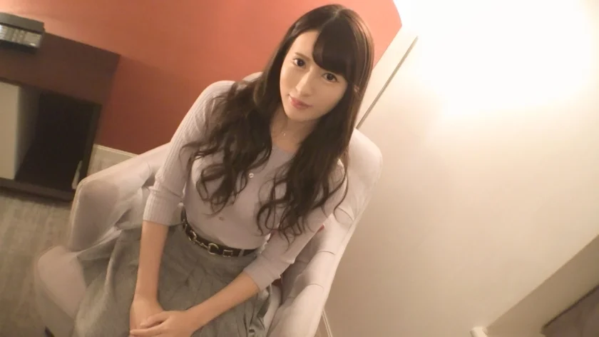 【初撮り】【美人受付嬢】【エッチなお姉さん】会社のマドンナ受付嬢は清楚な昼の顔を隠し、固い男根に逝き狂う。 ネットでAV応募→AV体験撮影 1123